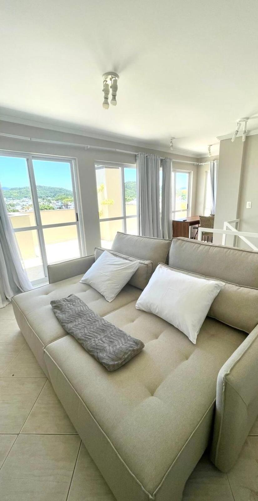 Apartamento Vista Mar Duplex Jurere 500Mb Smart Tv